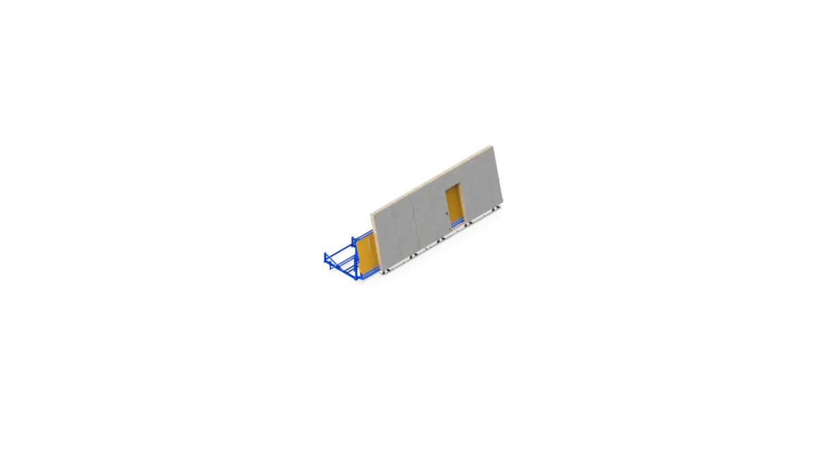 Randek BS20 one-table solution, isometric view