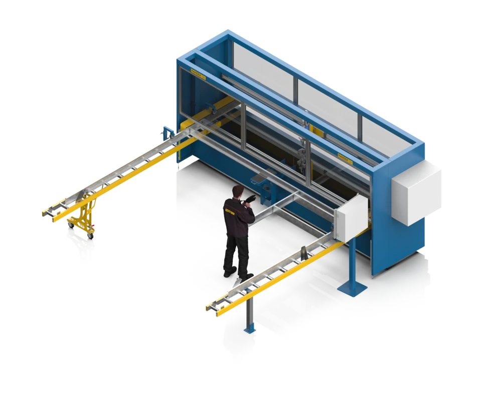 Randek automatic screwing station for light gauge steel frames