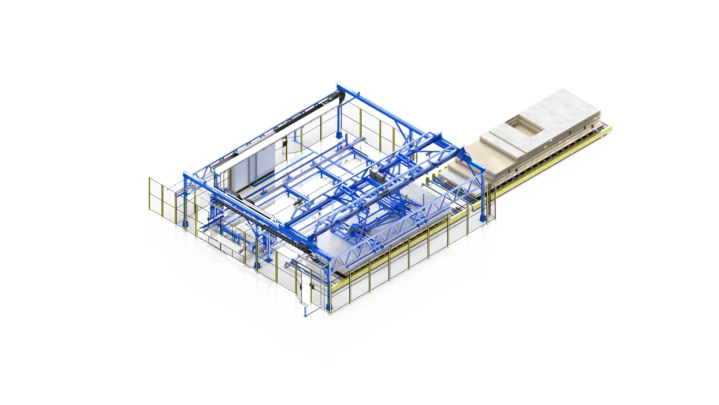 AutoWall end-of-line stacker