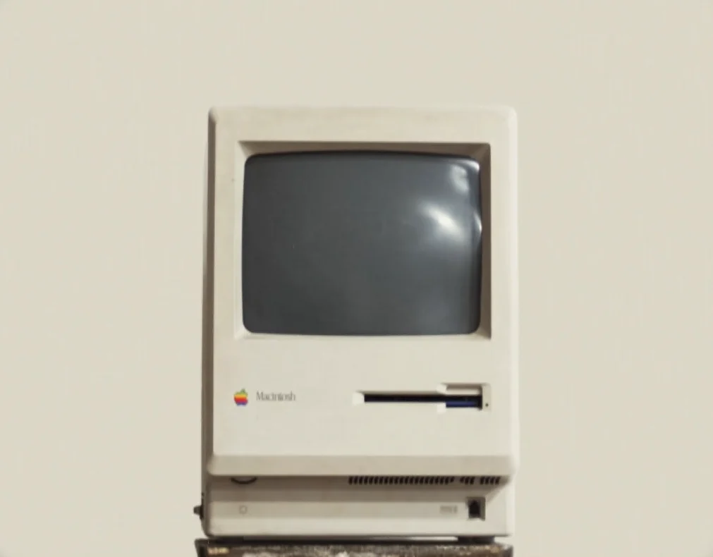 An original Apple Macintosh, 1984