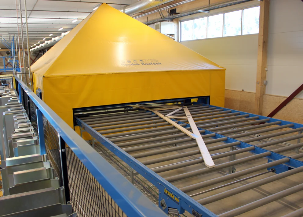 An AutoEye truss line