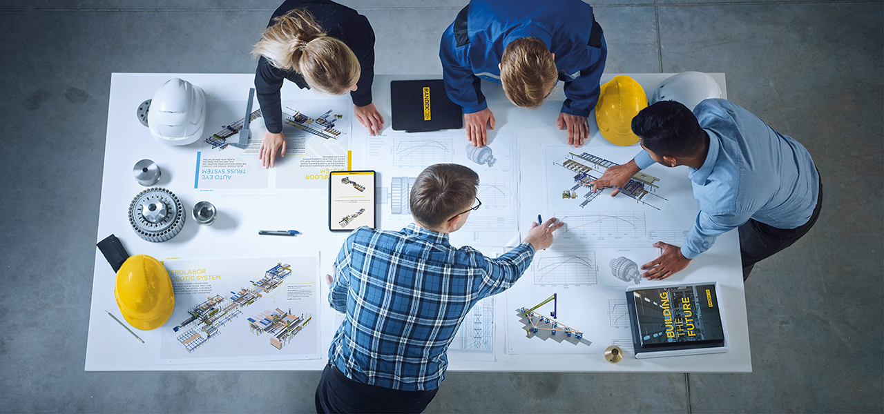 Randek engineers and fitters at work