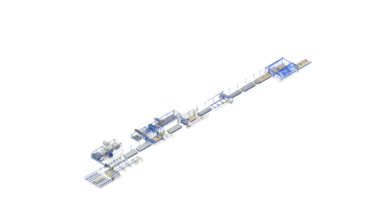 AutoWall S3 single-layer line