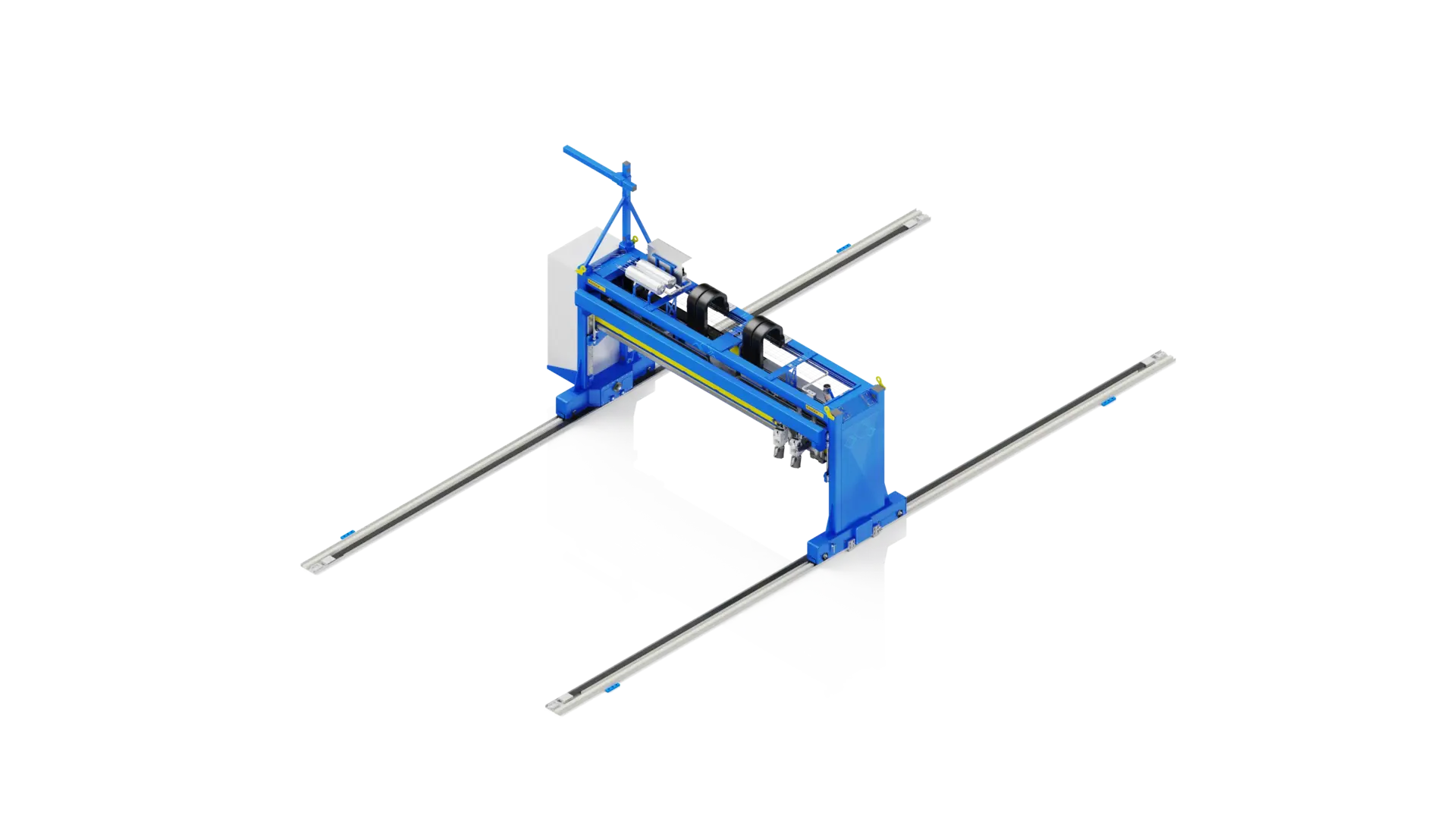 Automatic nail bridge on an AutoEye line