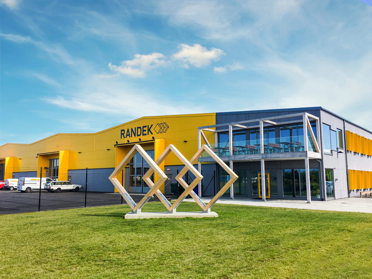 Randek headquarters in Falkenberg, Sweden