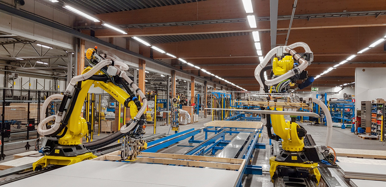 A Randek robotic cell - innovation developed together with customers