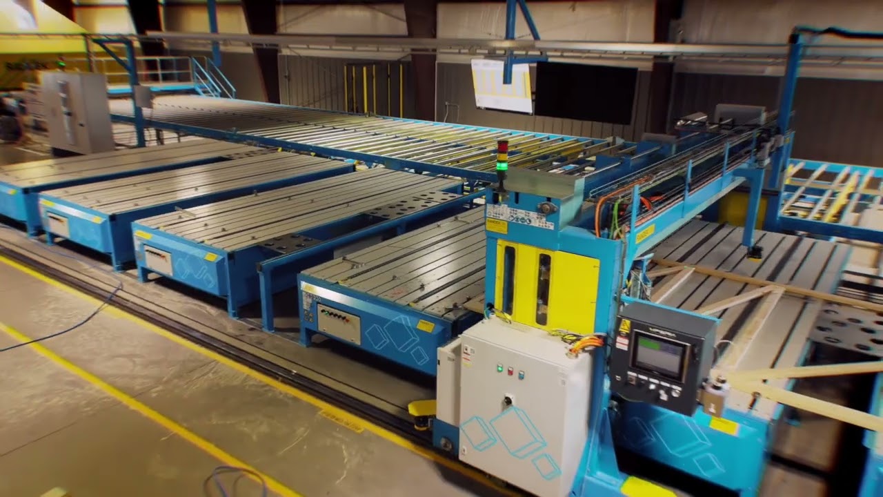 Roof truss production made easy: FrameTec factory walkthrough, Randek AutoEye