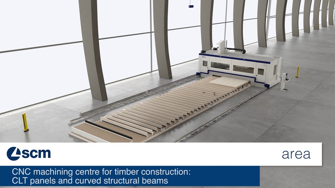 scm area - CNC machining centre for timber construction