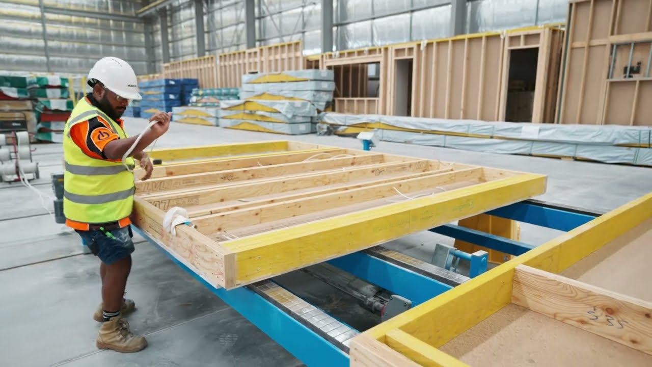 From framing to finished walls, all in one automated flow: Modscape + Modbotics